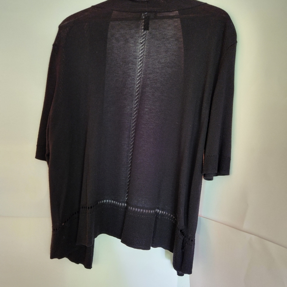 Jones New York Cardigan, Size XL, Color Black